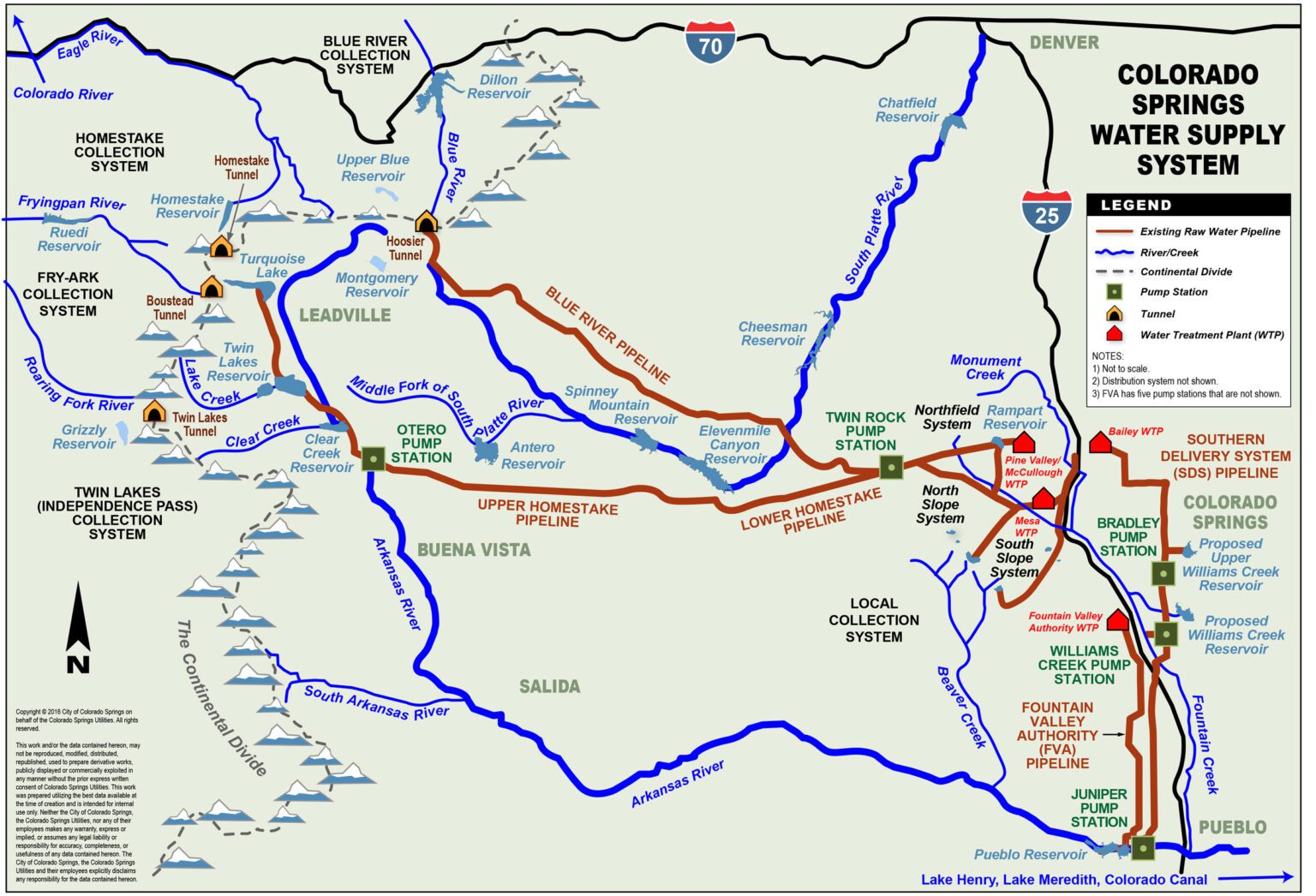 Service Area Map - Security Water and Sanitation District